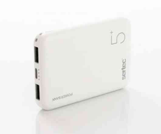 Внешний аккумулятор Powerbank Sertec ST-2060 5000 mAh (Черний) Вінниця