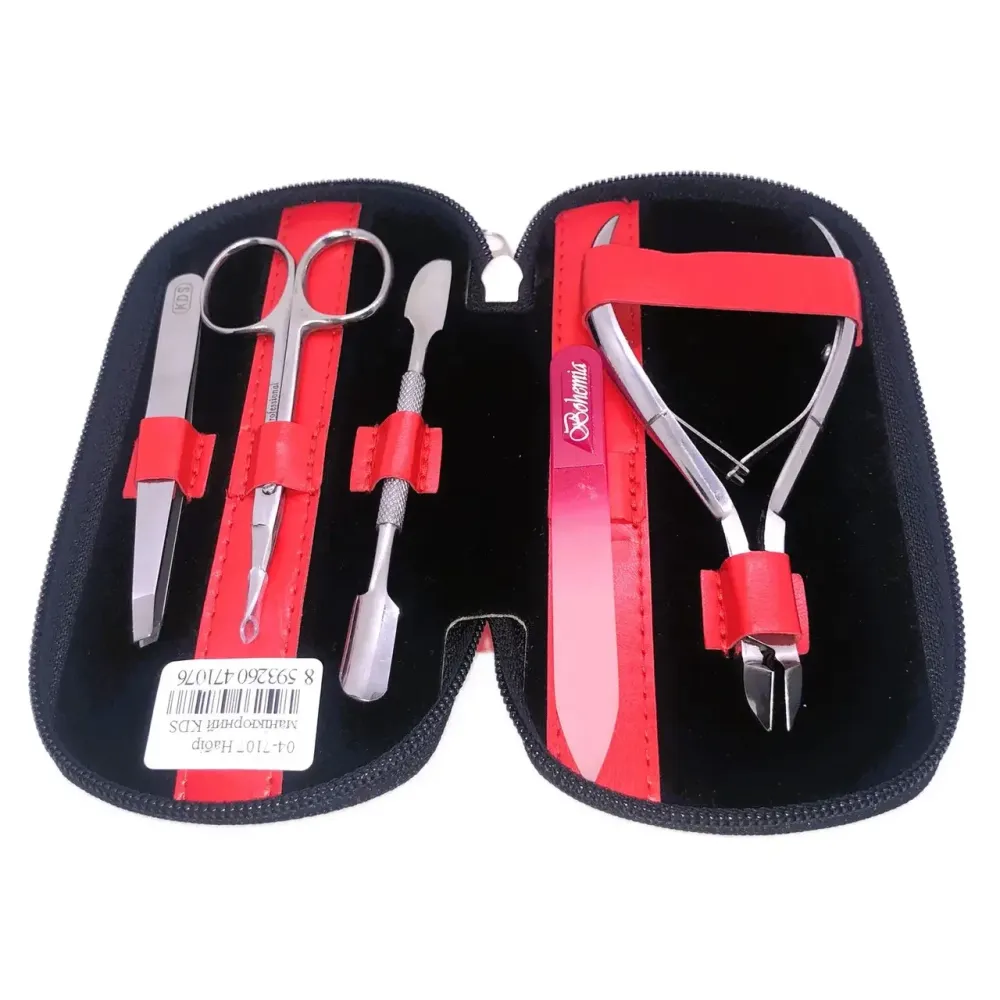 Маникюрный набор KDS (5 предметов) 7107 с хрустальной пилочкой Киев - изображение 9