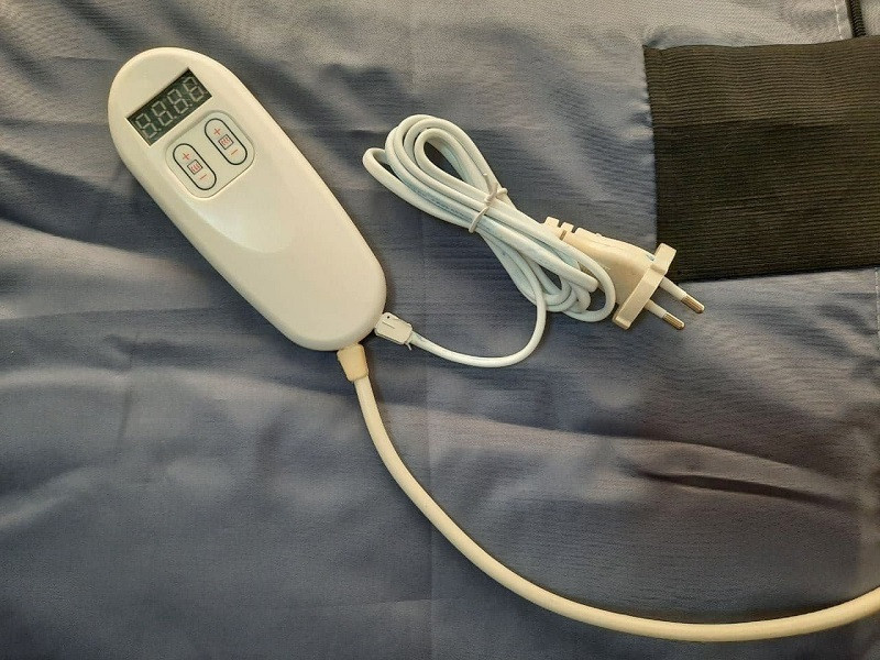 Електроковдра двозонне Теплий Пан з цифровим регулюванням 180x180 см, синє Винница - изображение 3