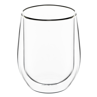 Набір склянок Ardesto з подвійними стінками BR 250 мл 2 шт прозорий (AR2625BR) Вінниця - фото 1