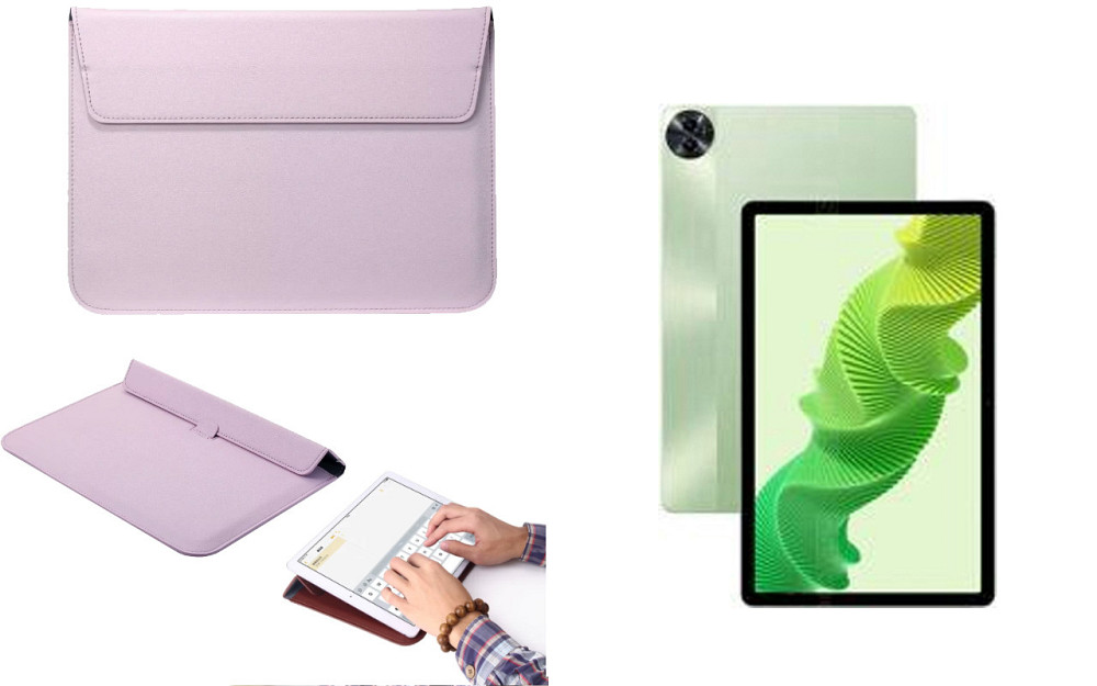 Чохол-конверт VitoCase для realme Pad 2, з функцією підставки для планшета Фіолетовий Київ - фото 1