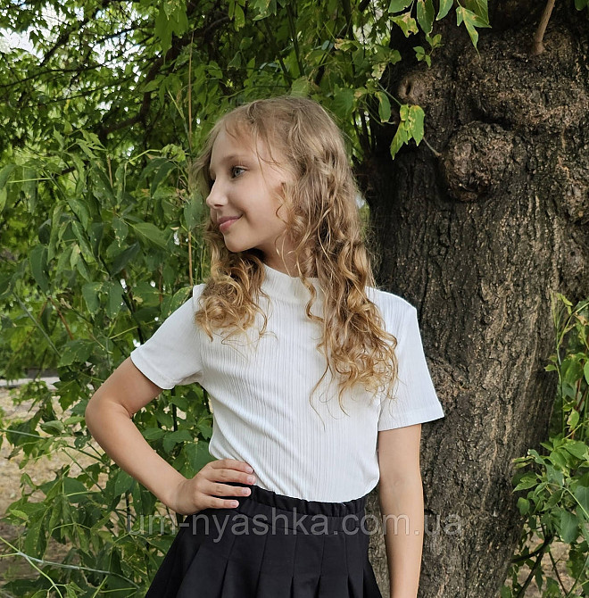 Шкільний гольф корокий рукав 122-158 Кривий Ріг - фото 2