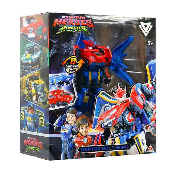 Ігровий набір з роботом-трансформером - Раптор Болт Вінг Дніпро