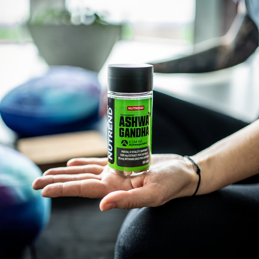 Экстракт ашваганда Nutrend Ashwagandha 60 капсул Луцк - изображение 2