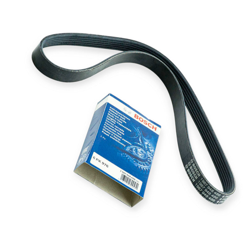 Ремень Ситроен Berlingo 1.6HDI (2005-) ручейковый (6PK976) BOSCH генератора Мукачево - изображение 1