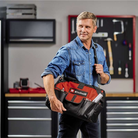 Якісна сумка Einhell Bag 45/29 : вантажопідйомність до 20 кг (4530074) Київ