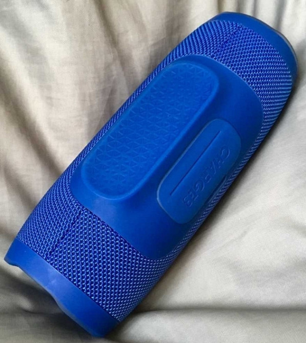 Портативная блютуз колонка JBL Charge 3 с USB,SD,FM (20 ватт синяя) Киев - изображение 2