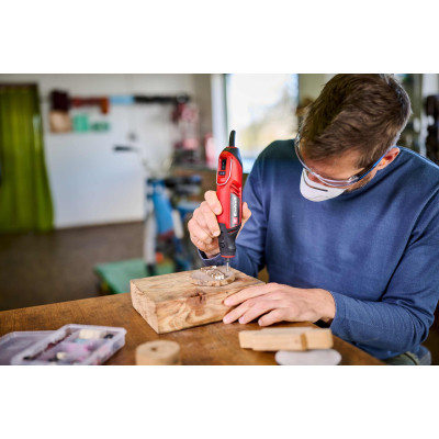 Гравер Einhell TC-MT 150E 150Вт, гибкий вал, набор насадок (4419380) Винница - изображение 10