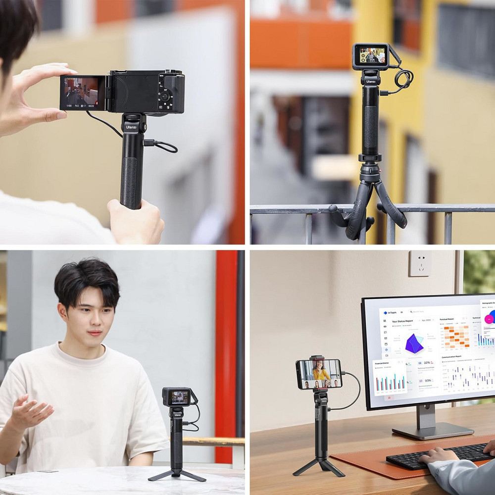 Ручка повербанк для камеры или телефона 5500мАч PD 18Вт Ulanzi BG-2Pro Киев - изображение 4