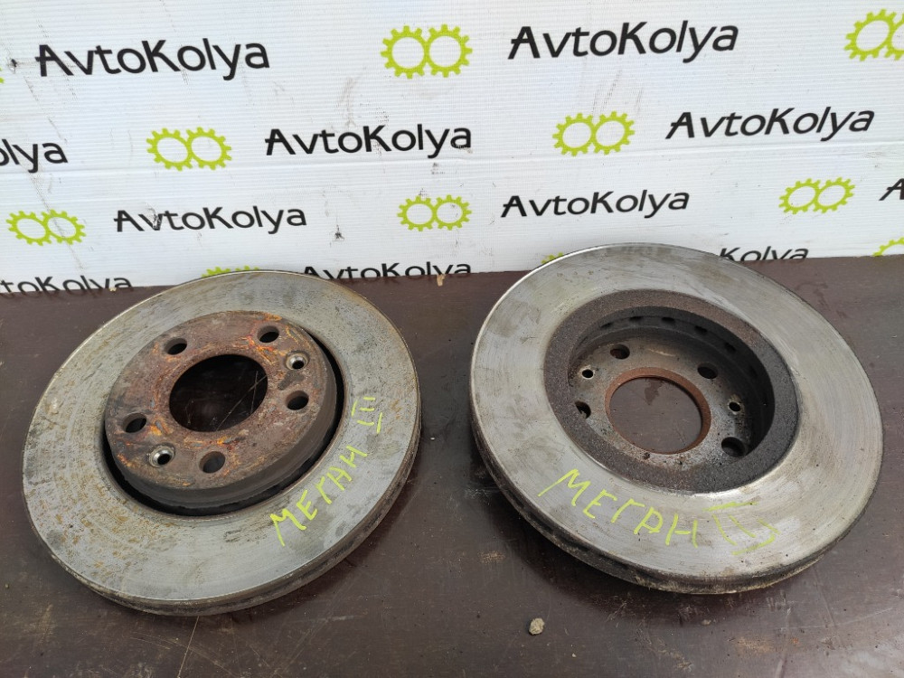 Диск гальмівний передній Renault Megane III 2008-2015 Ковель - фото 1