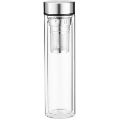 Термос Ardesto 450 мл боросилікатне скло нержавіюча сталь (AR1345SS) Винница - изображение 1