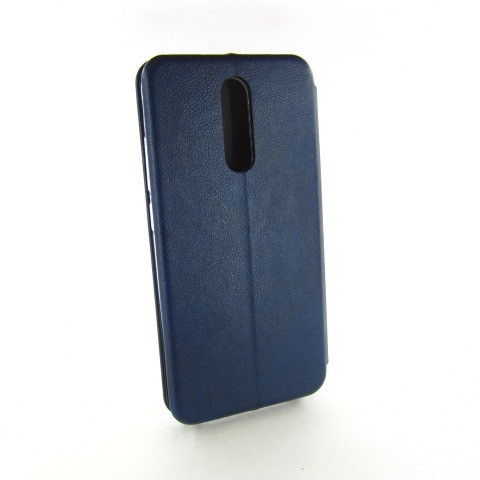 Чохол книжка підставка Xiaomi Redmi 8 8A Momax Case (синій) Одеса - фото 5
