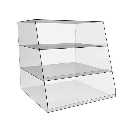 Підставка вітрина EKOSTAR 3 полки 500х500х500 Київ