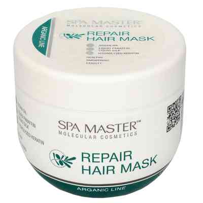 Маска для волос Spa Master Восстанавливающая с аргановым маслом 500 мл (3800010521338) Винница