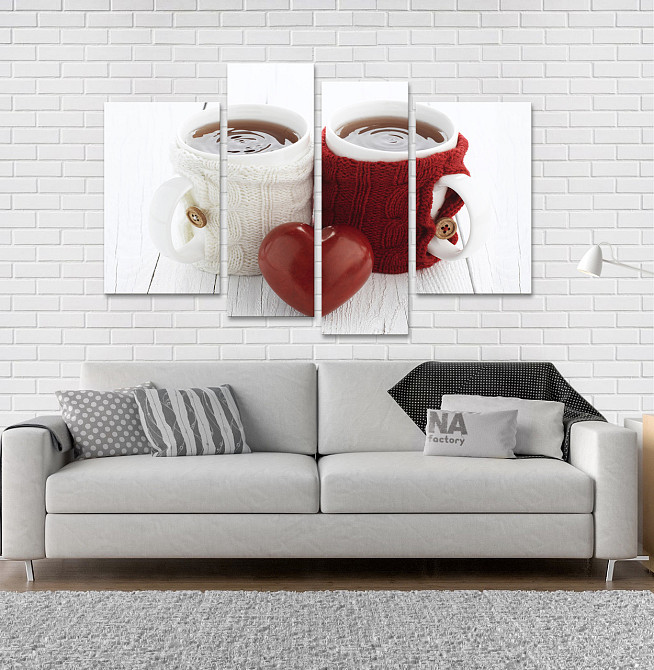 Модульна картина Дві чашки Art-53_4 Київ - фото 2