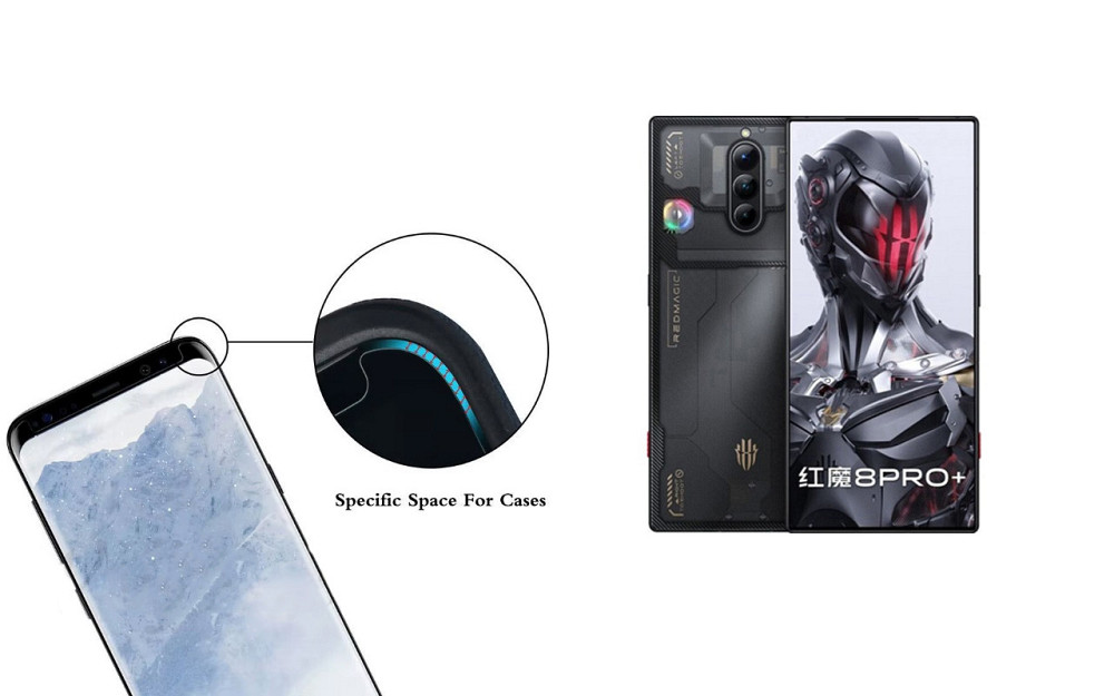 Захисне скло HyperGlass Pro для nubia Red Magic 8 Pro, Red Magic 8S Pro – максимальна чутливість та захист Київ - фото 3