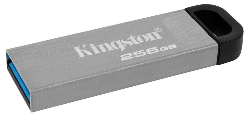 Flash Drives Kingston DataTraveler Kyson 256GB USB 3.2 (DTKN/256GB) Silver/Black (6622890) Київ - фото 2