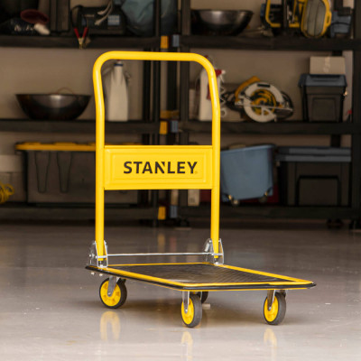 Візок вантажний Stanley платформний, антиковзна поверхня, платформа 73,5x47см, до 150кг (SXWT-PC527) Вінниця - фото 8