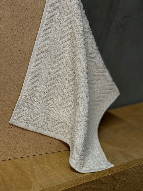 Ecotton Комплект рушників Ecotton 30х50 см махрові 6 шт. серветки для рук 380 г/м² бежевий Киев - изображение 1