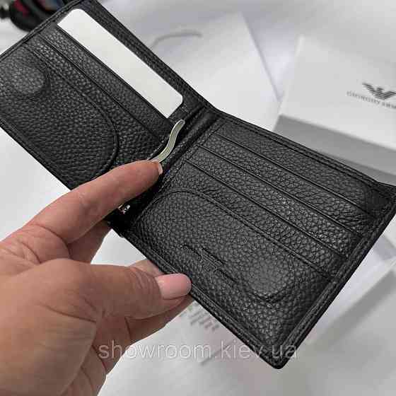 Мужское кожаное портмоне на магните GA (6607) Киев