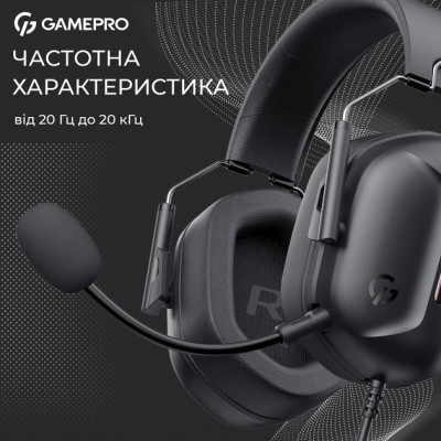 Наушники GamePro Genesis Hunter Black (HS1350B) Винница - изображение 6