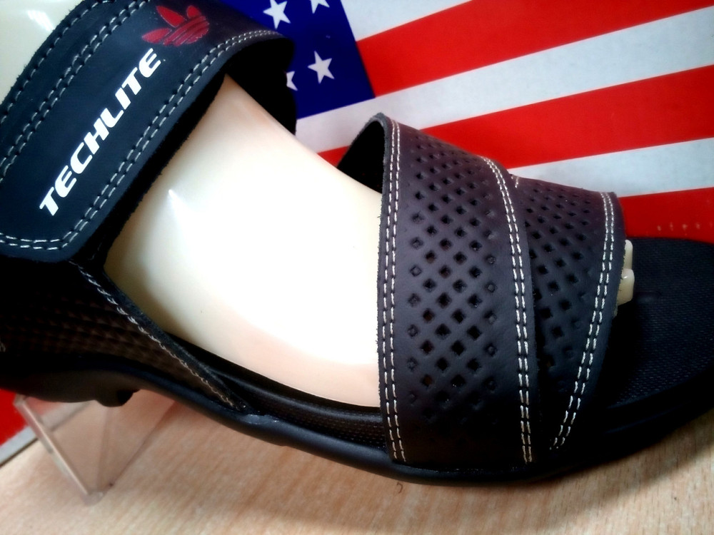 Мужские кожаные сандалииAdidas Киев - изображение 4