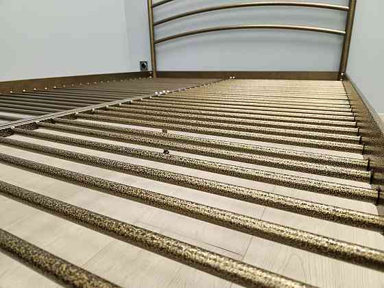 Двуспальная металлическая кровать Маранта от ТМ Теnero 140х200, Каркас метал расстояние 8 см., 2 ящика Харьков