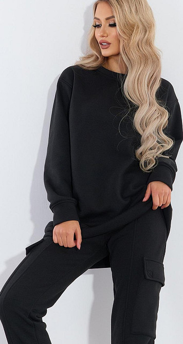 Теплий костюм на флісі з великими кишенями (48) Київ - фото 1