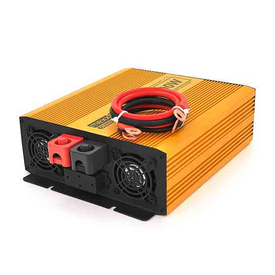 Інвертор напруги Mexxsun MXSPSW-1500, 24V/220V, 1500W з правільною синусоїдою, 2 Shuko, клемні дроти, Q4 Київ