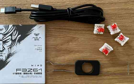 НОВЫЕ Механические Клавиатуры AULA F3261 RGB (red switch) HOT SWAP. Харьков