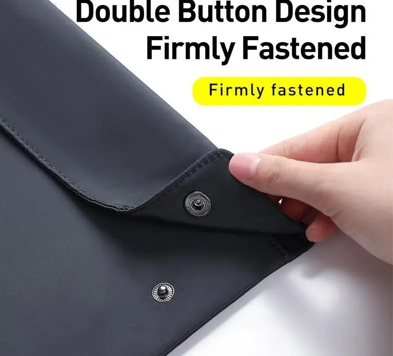 Сумка для ґаджетів Baseus Folding Series 16" Laptop Sleeve LBZD-B0G (Сіра) Миколаїв - фото 7