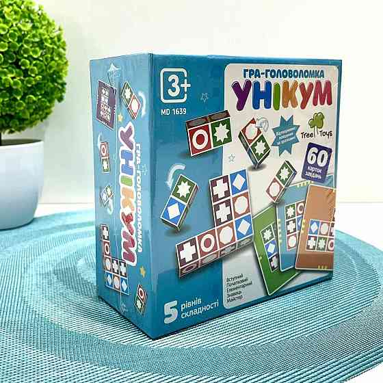 Дерев'яна іграшка Tree Toys Унікум гра-головоломка (MD 1639) Чернігів