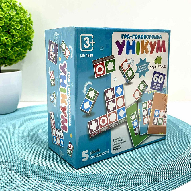 Дерев'яна іграшка Tree Toys Унікум гра-головоломка (MD 1639) Чернігів - фото 5
