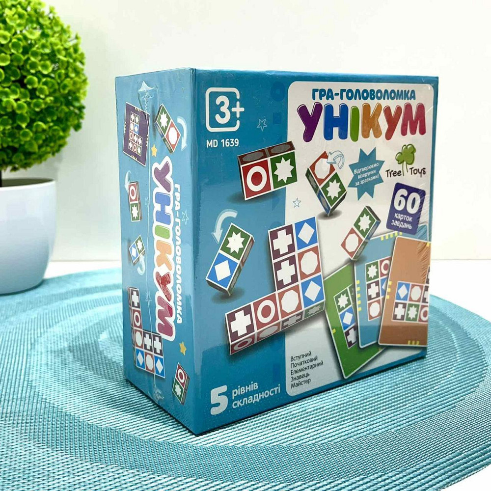 Дерев'яна іграшка Tree Toys Унікум гра-головоломка (MD 1639) Чернигов - изображение 5