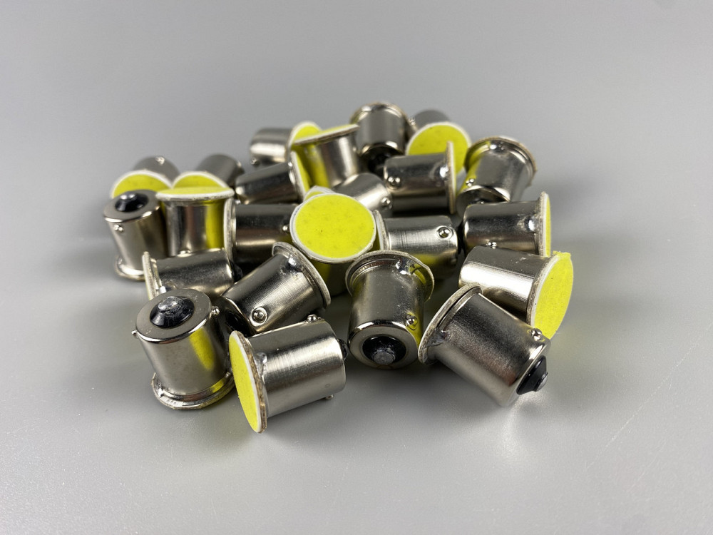 Автомобільна світлодіодна лампа LED габаритних вогнів/панелі приладів 12V COB сhip цоколь 1156 BA15s Мукачево - фото 3