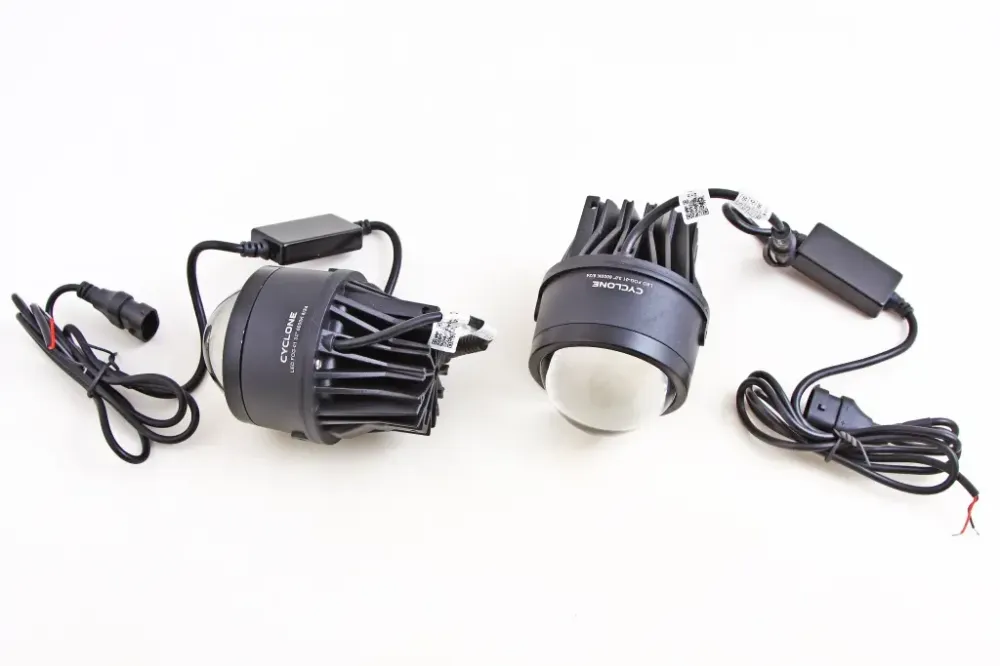 Фара противотуманная диодная линза 80мм (3.0) Cyclone 40Вт ближний / 45Вт дальний 6000K Винница - изображение 1
