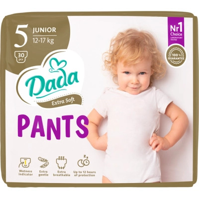 Підгузки Dada Extra Soft 5 Junior (12-17 кг) 30 шт (4820174980658) Вінниця - фото 1