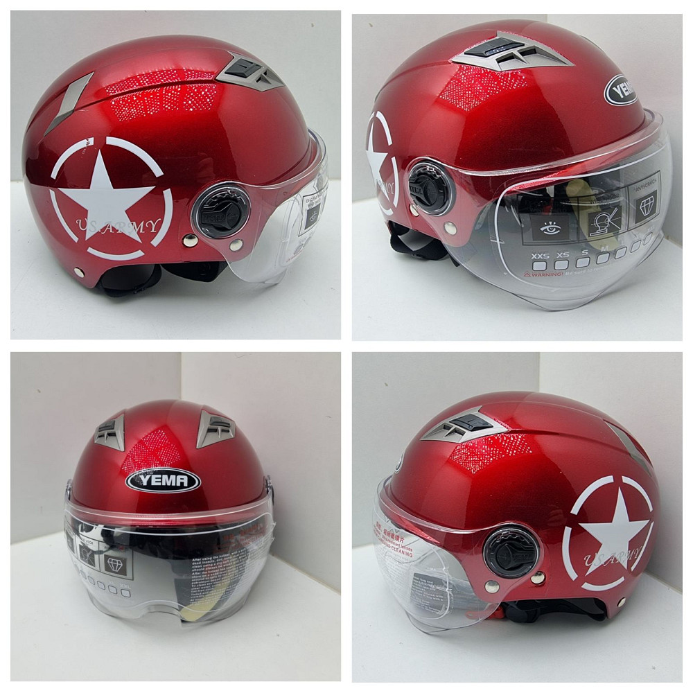 Легкий мотоциклетний шолом YEMA для чоловіків і жінок Луцк - изображение 1