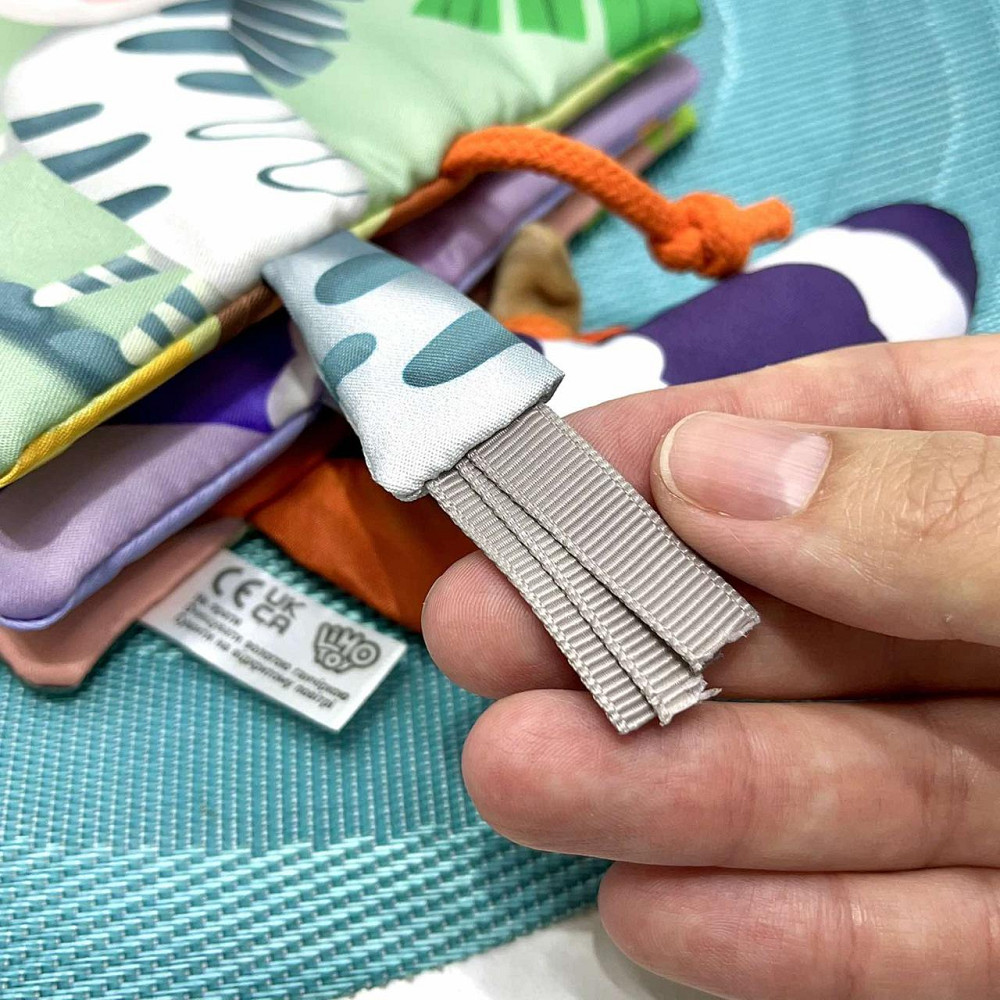 Книга м'яка функціональна Світ джунглів музичні та світлові ефекти 3 українські пісні (HB 0074) Чернігів - фото 9