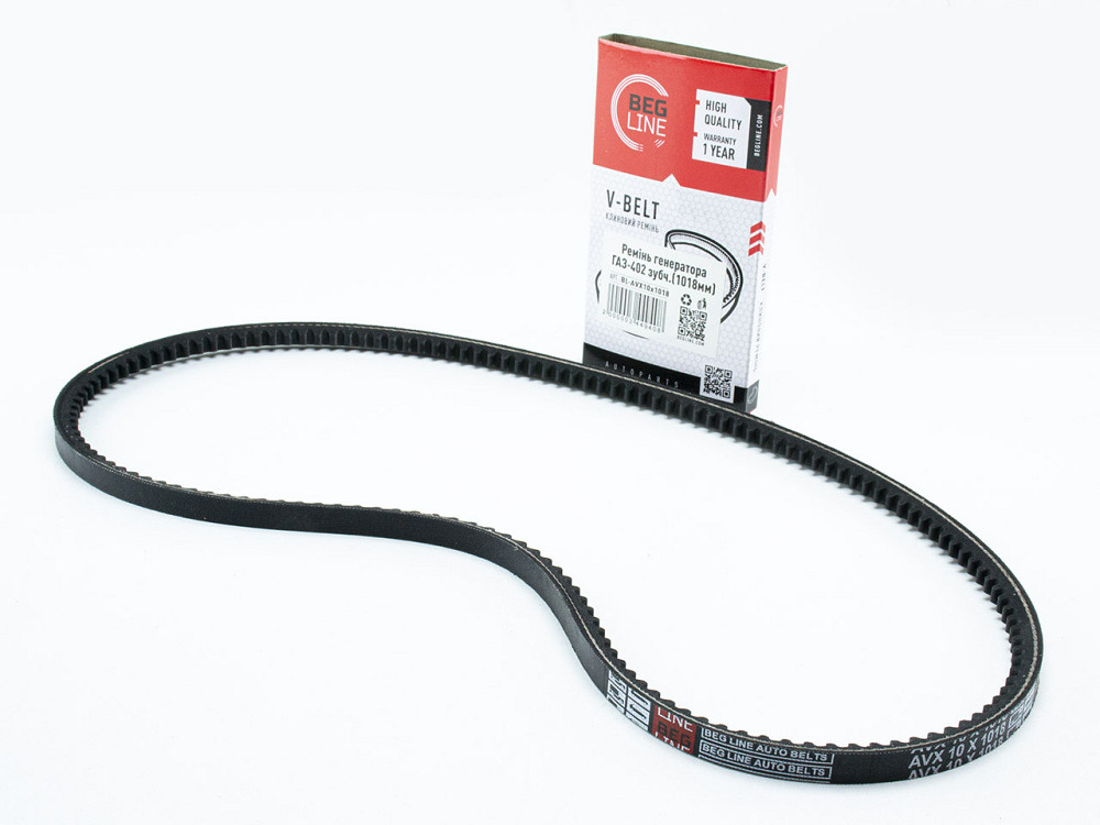 Ремінь Волга 1018 зубів генератора Мукачево - фото 1