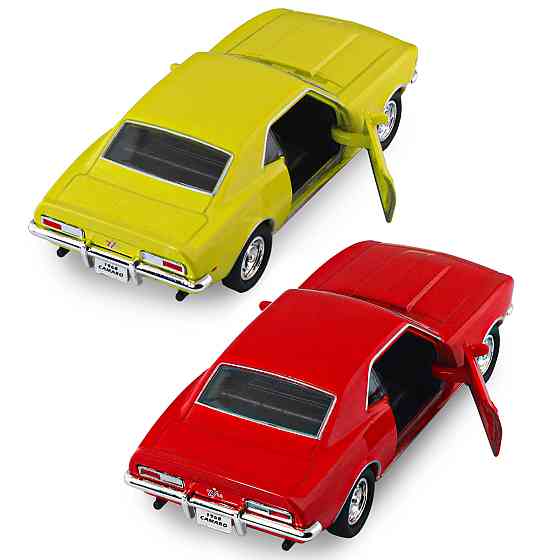 Автомодель - Chevrolet Camaro Z28 1968 (червоний, жовтий) Днепр