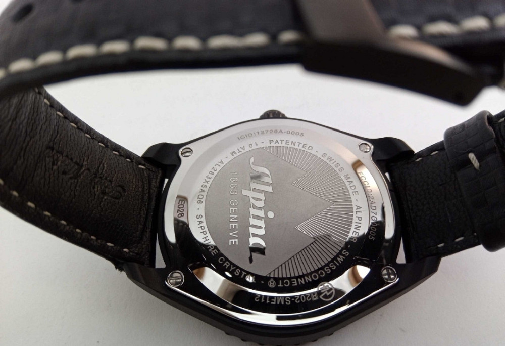 Швейцарские умные часы Alpina AlpinerX будильник компас сапфир баромет. Киев - изображение 5