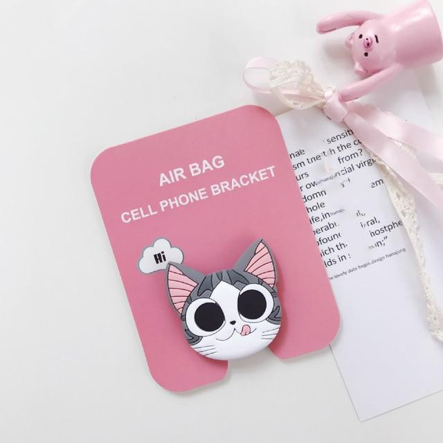 Попсокет PopSocket 3D ZucZug держатель для телефона (Серия коты, Серый веселый кот) Николаев - изображение 3