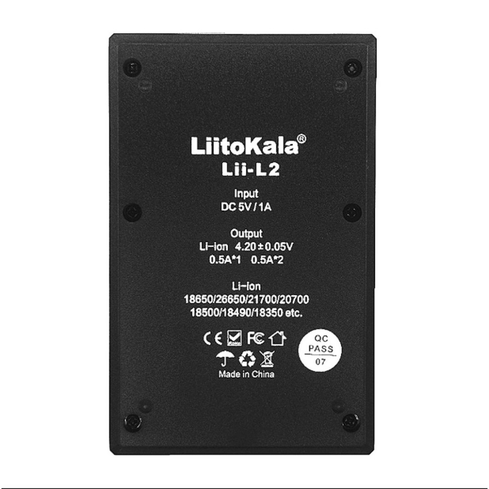 Універсальний зарядний пристрій LiitoKala Lii-L2 на 2 канали Киев - изображение 3