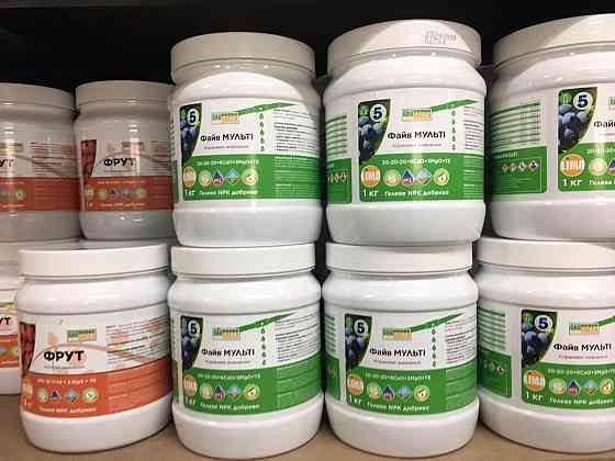🌱 ГЕЛЕВЕ ДОБРИВО GREEN GROWER – 1 кг 💧 ФАЙВ МУЛЬТІ/ФРУТ — СІЛА, ЯКУ БАЧИШ ДО ПОРОЖАЇ! Київ