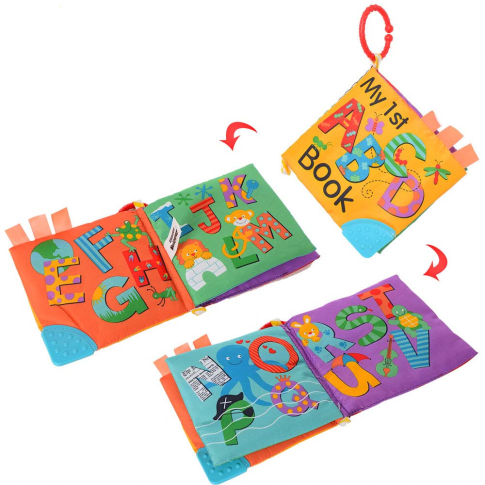 Детская подвеска-книжка на коляску 14220, 2 вида Буквы Винница - изображение 1