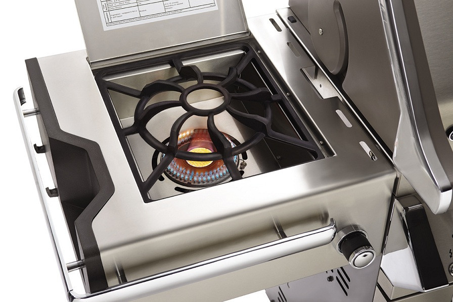 Газовий гриль Napoleon Prestige PRO 825 RSBI з бічним пальником Sizzle Zone і вертілем (69532) нерж сталь PRO825RSBIPSS Код: Рівне - фото 7