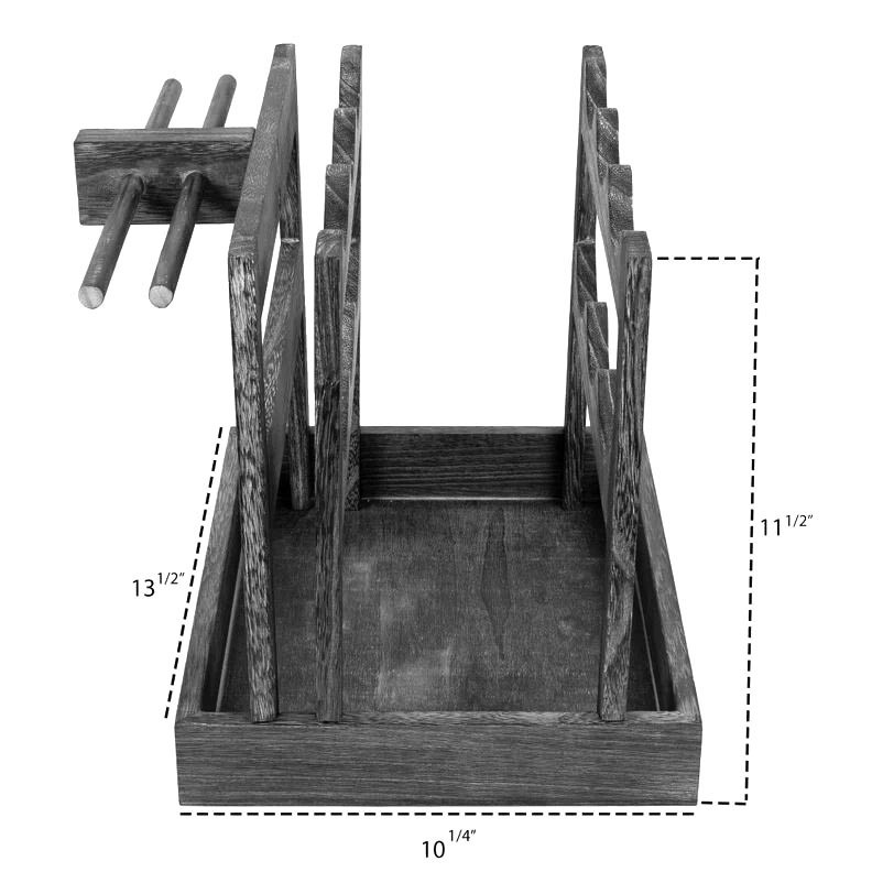 Настольная винная полка 
