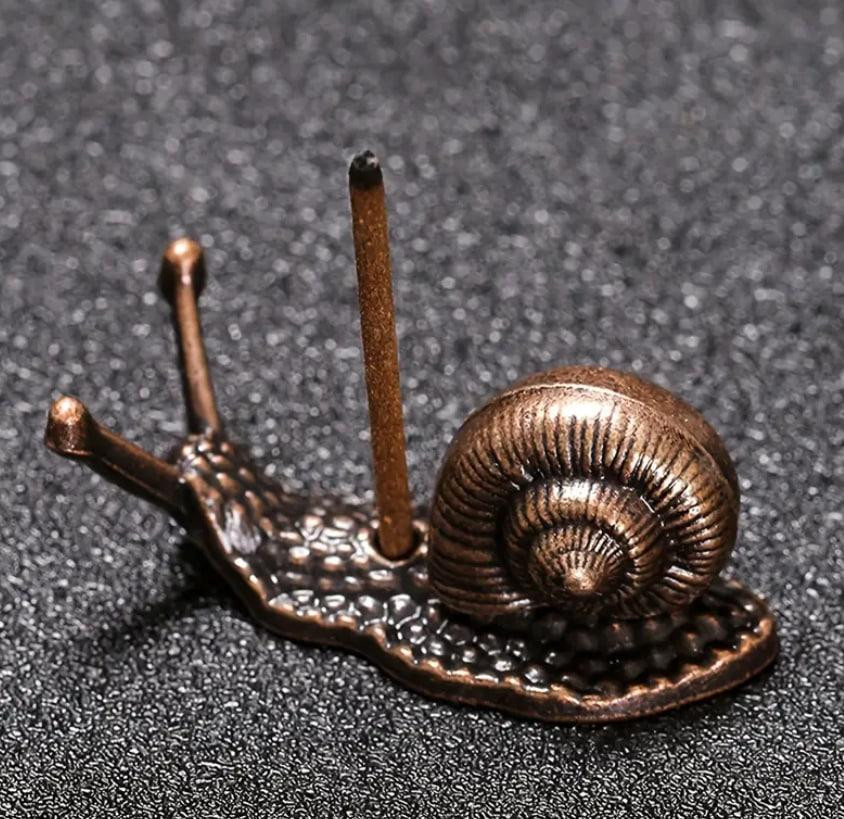 Металевий тримач для пахощів "Равлик", підставка для ароматичних паличок у стилі Дзен (1 шт.) Київ - фото 2