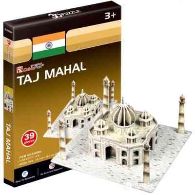 Пазл Cubic Fun Трехмерная головоломка-конструктор Тадж-Махал мини (S3009h) Винница